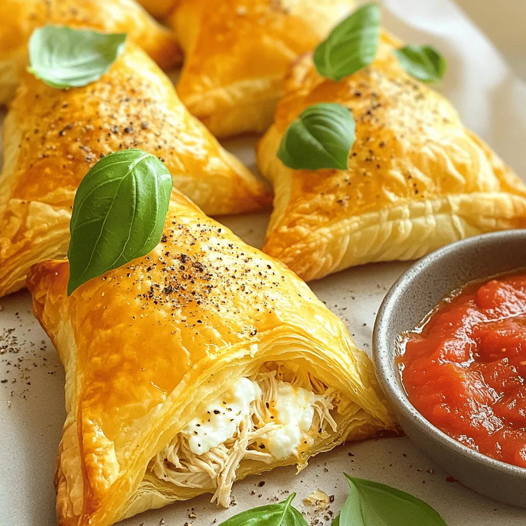 Savory Chicken Parmesan Pillows for Easy Dinner