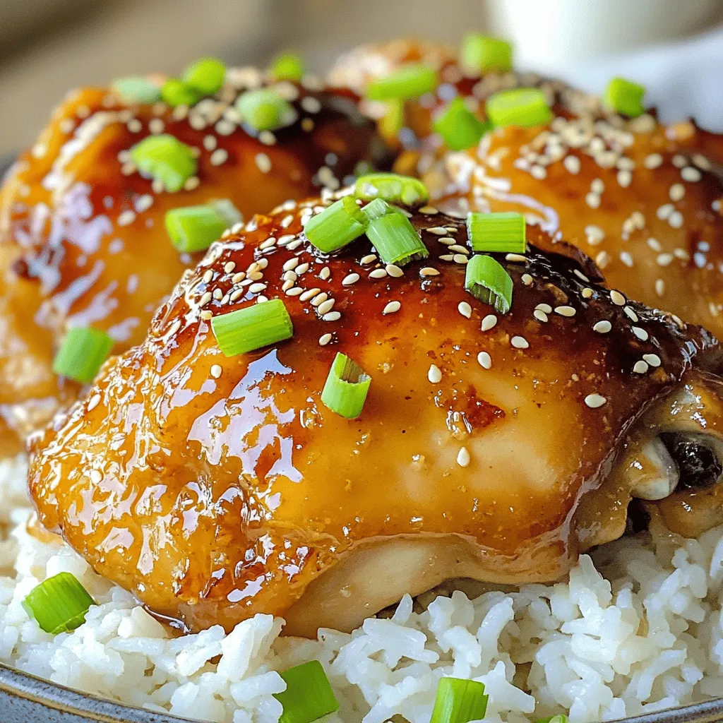 Instant Pot Honey Garlic Chicken Quick and Easy Meal