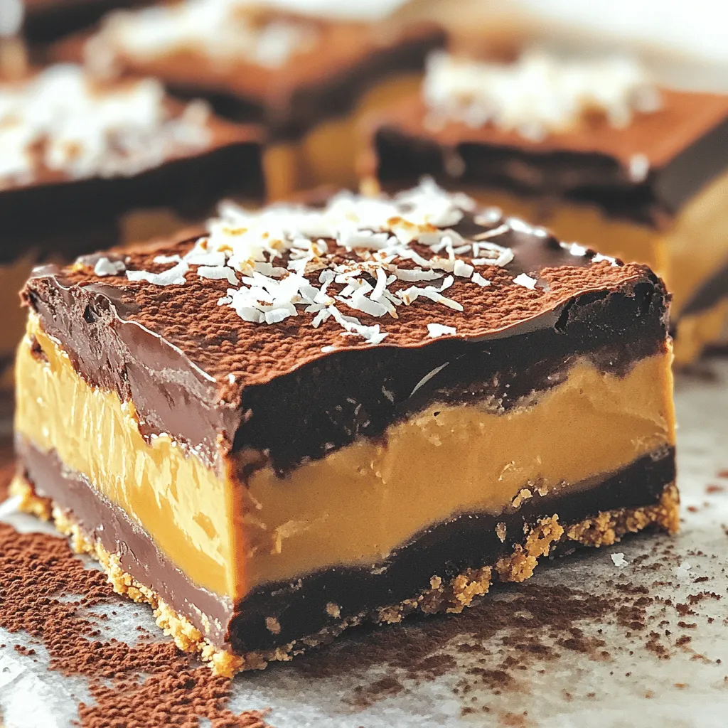 No-Bake Chocolate Peanut Butter Bars Delightful Treat
