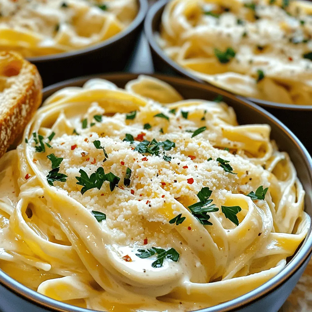 Creamy Garlic Parmesan Pasta Delight in Minutes