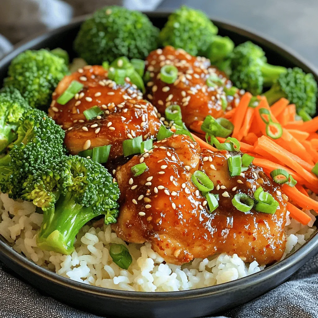 Spicy Korean Chicken Bowls Better Than Takeout Now