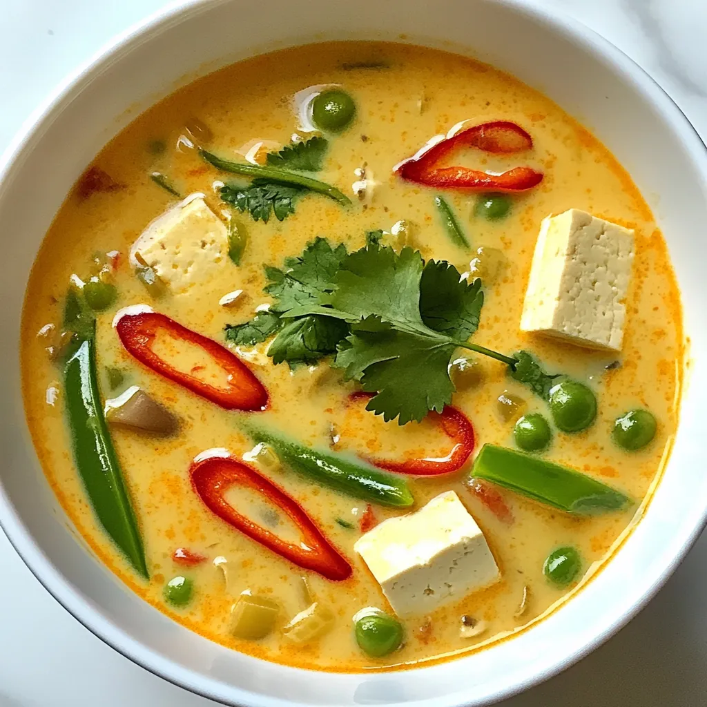 Spicy Thai Coconut Soup Flavorful Comfort in a Bowl