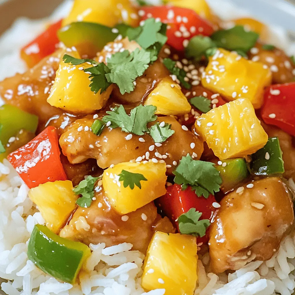 Savory Sweet and Sour Chicken Recipe for Dinner