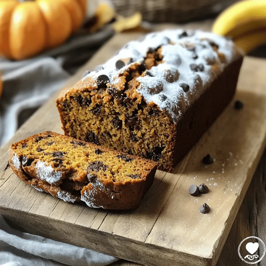 Pumpkin Chocolate Chip Banana Bread Delightful Recipe
