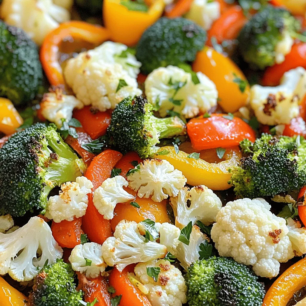 Garlic Herb Roasted Veggies Simple and Tasty Recipe