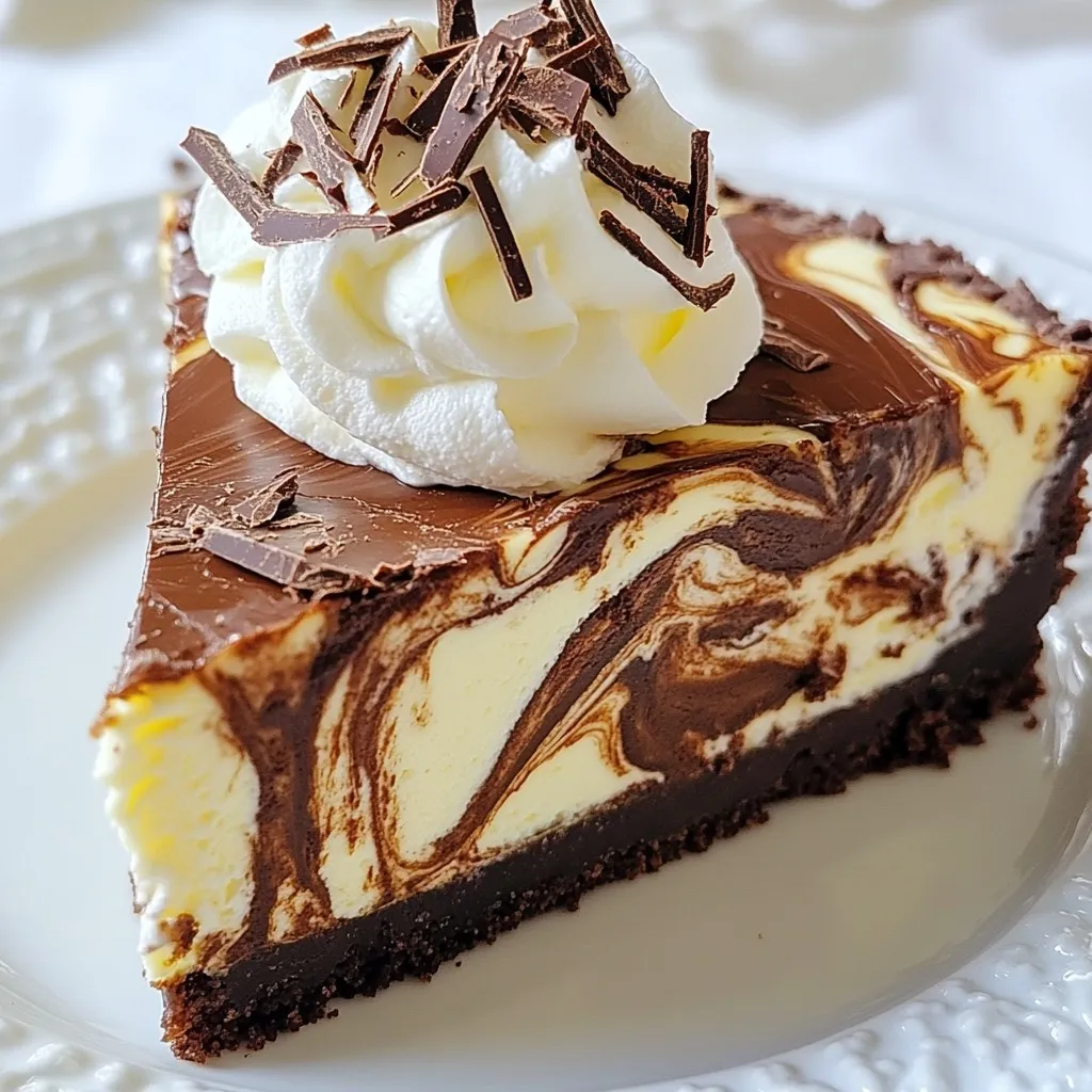 Chocolate Swirl Cheesecake Simple Yet Delicious Treat