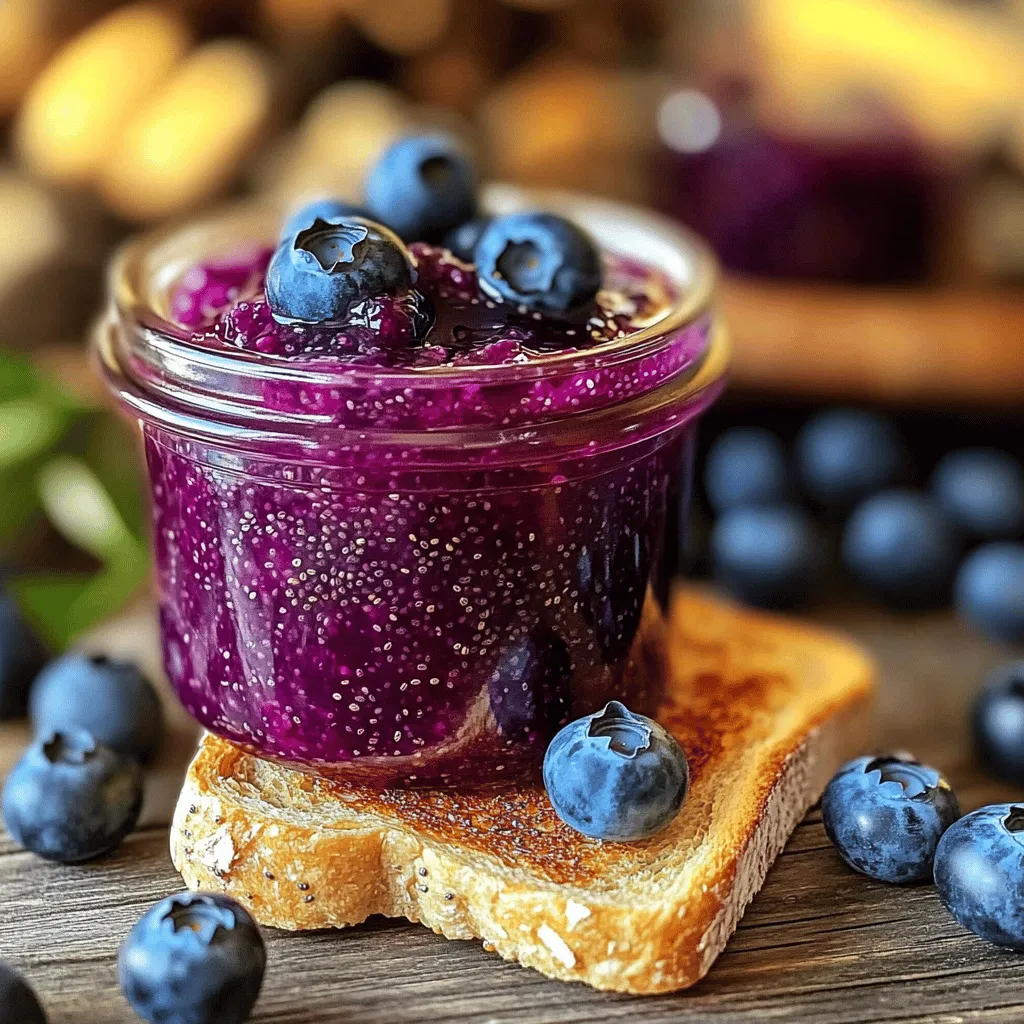 Blueberry Chia Jam Simple and Flavorful Recipe