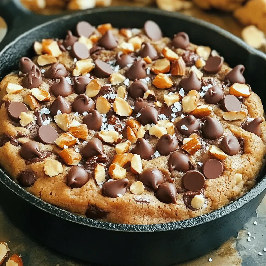 Chocolate Chip Cookie Skillet Delight in One Pan