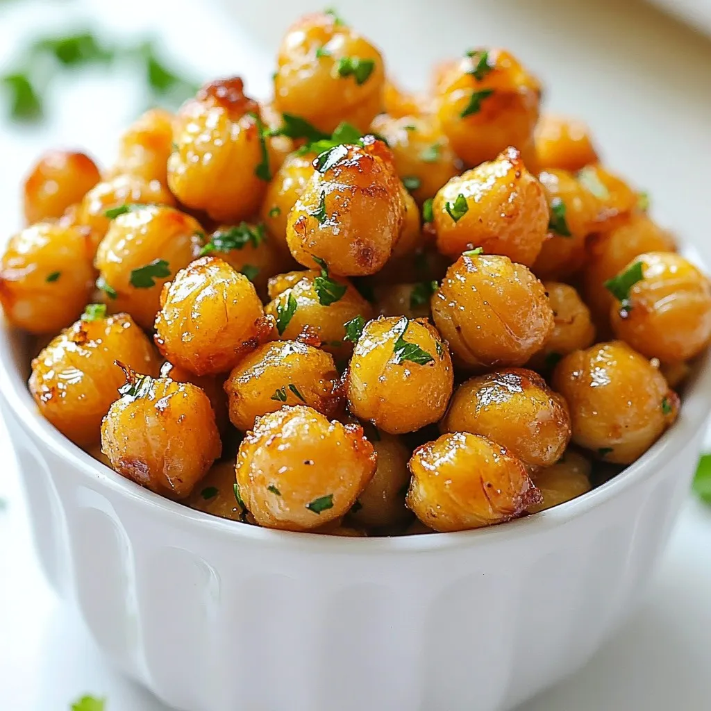 Crispy Air Fryer Chickpeas Perfect Snack Idea