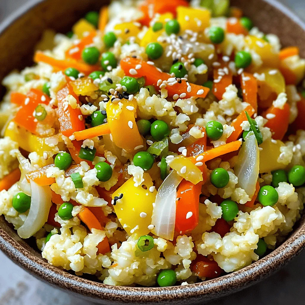 Cauliflower Rice Stir-Fry Flavorful and Easy Recipe