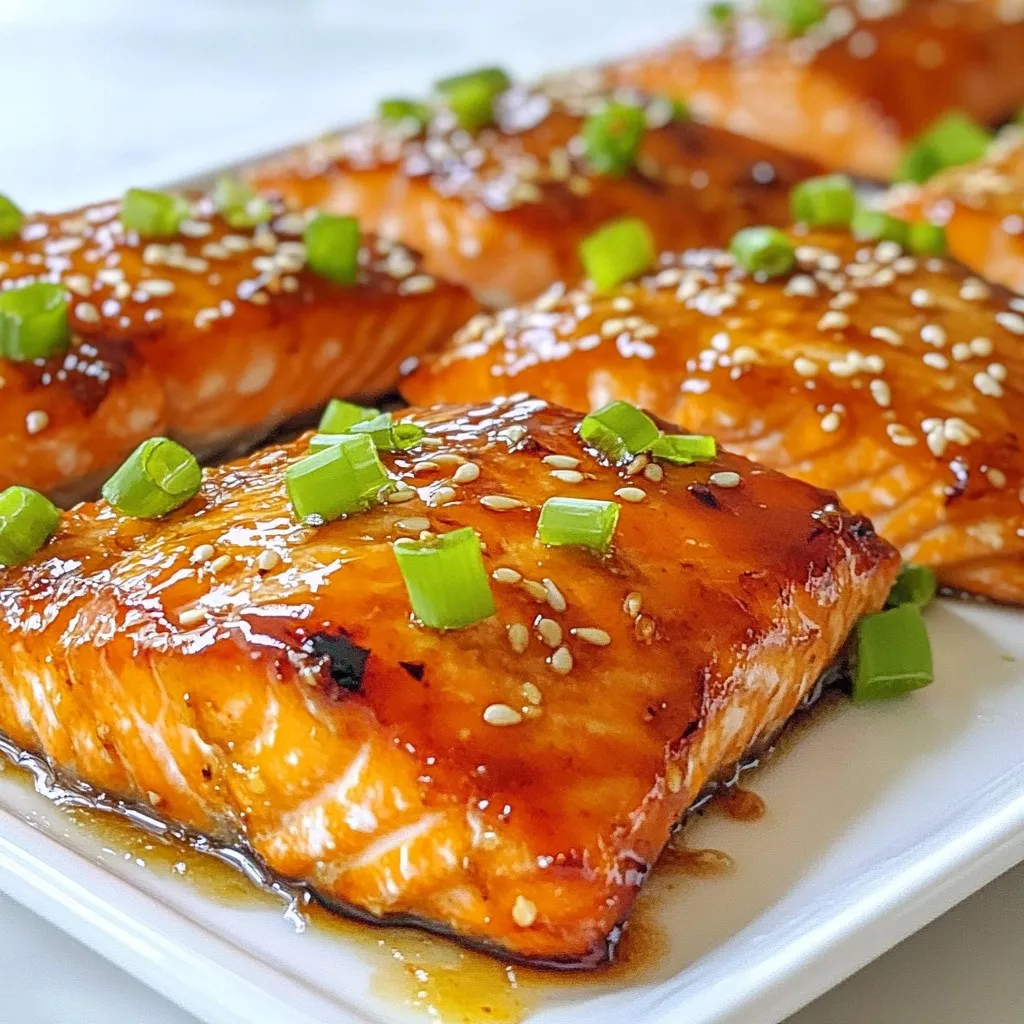 Honey Garlic Glazed Salmon Delicious and Easy Recipe