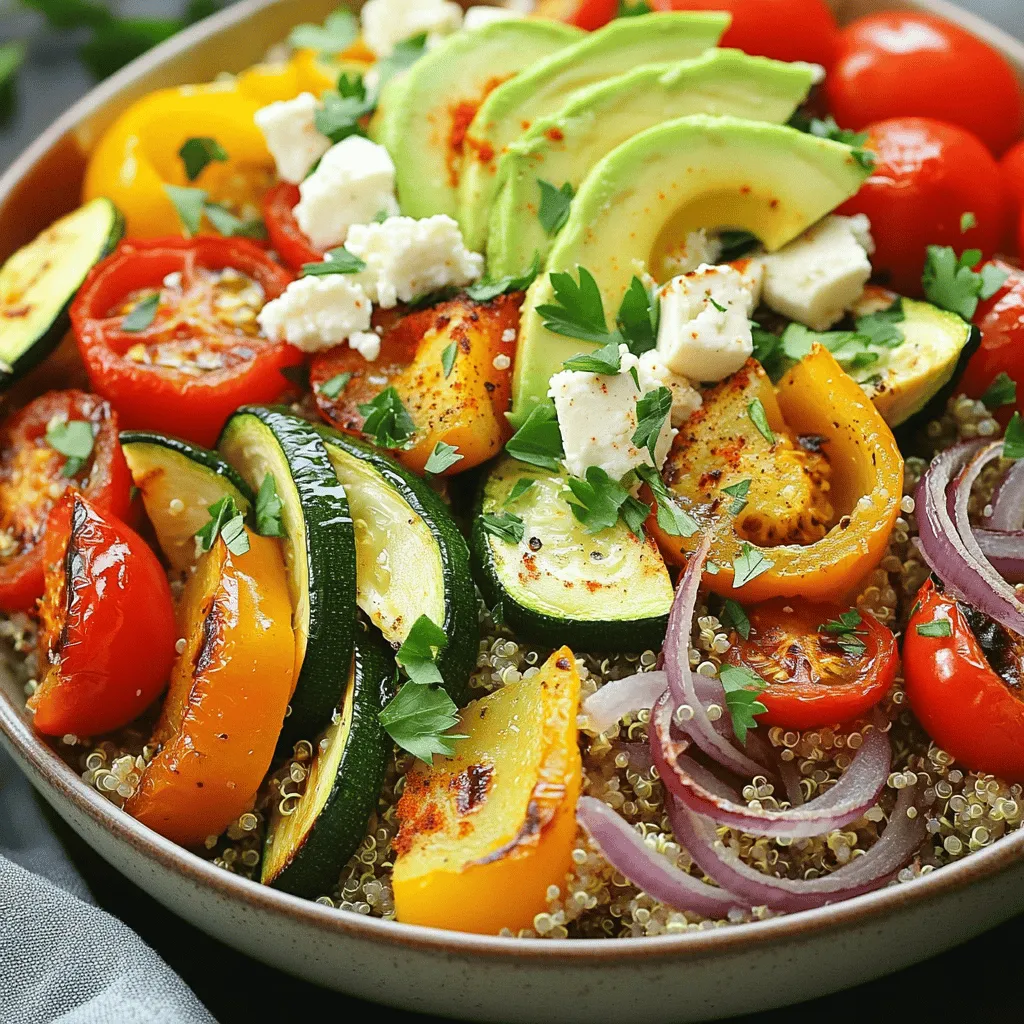 Roasted Veggie Quinoa Bowls Nutritious and Tasty Meal