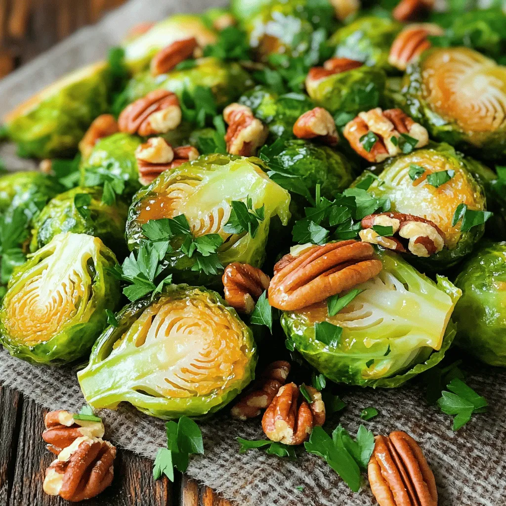 Maple Dijon Roasted Brussels Sprouts Flavorful Delight