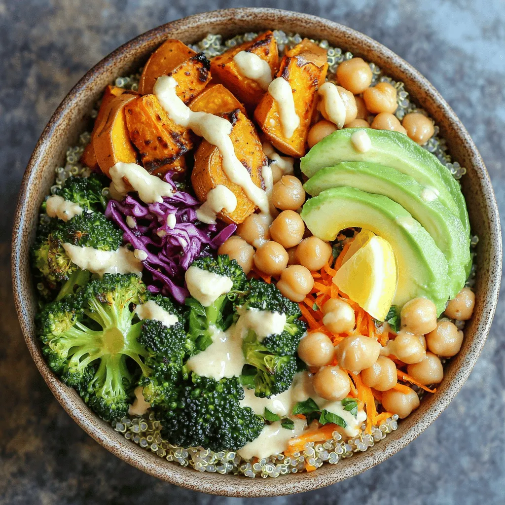 Vegan Buddha Bowl Fresh and Nutritious Meal Idea