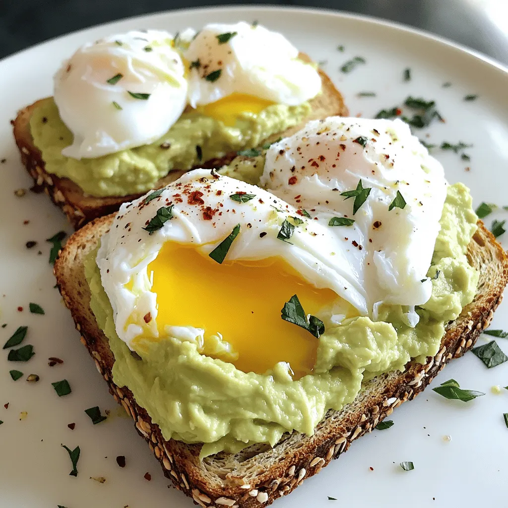 Savory Avocado Toast with Poached Egg Recipe