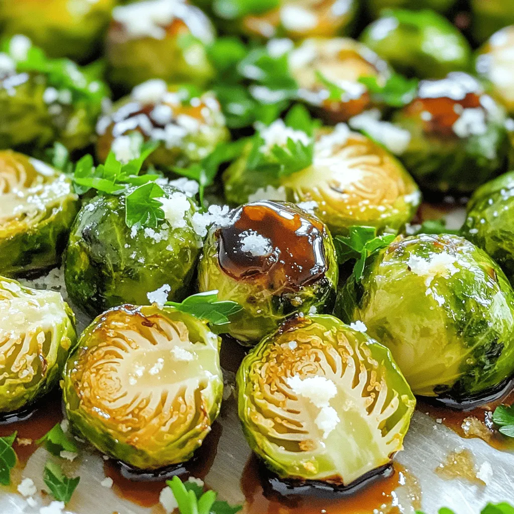 Balsamic Glazed Brussels Sprouts Savory Delight Recipe