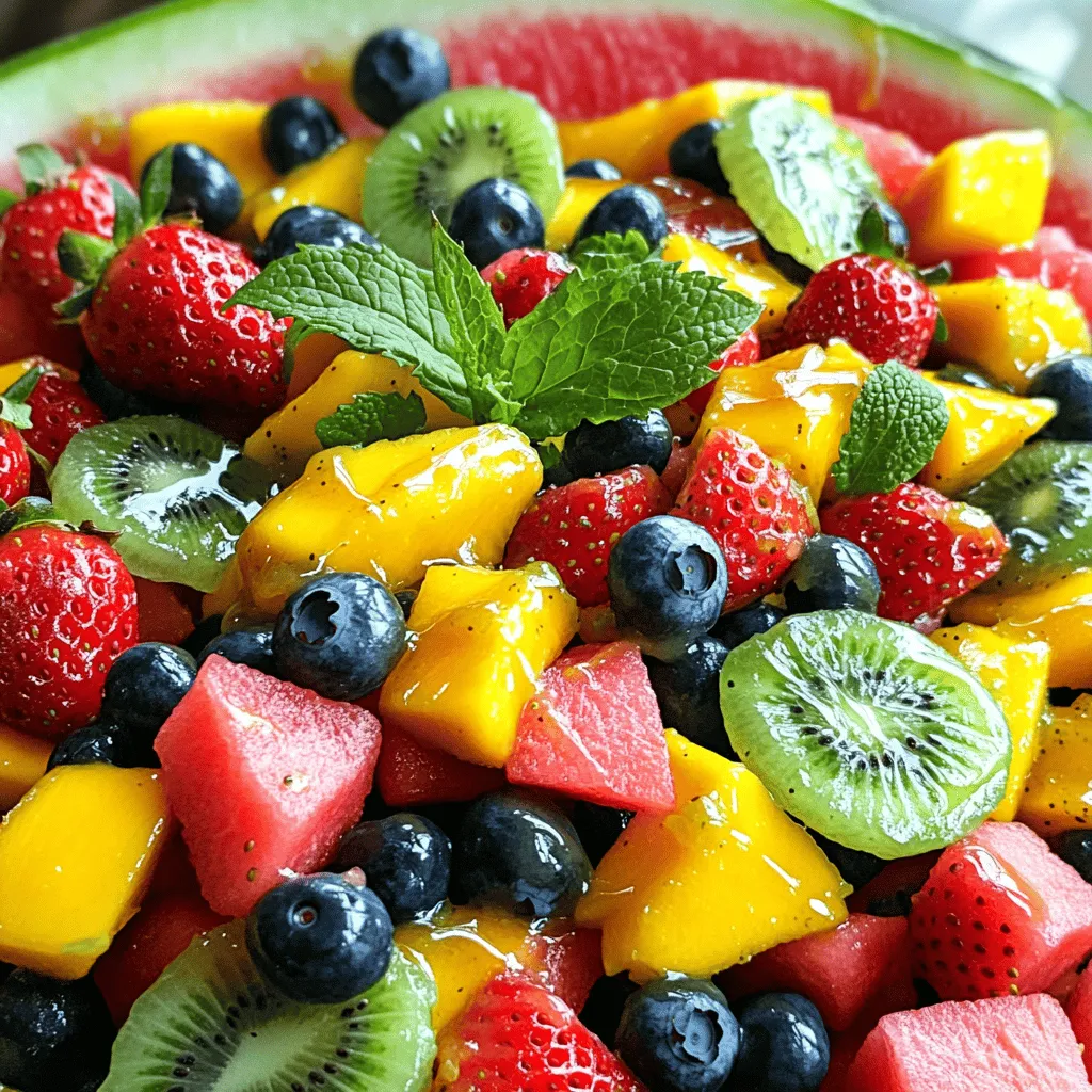 Honey Lime Fruit Salad Refreshing and Nutritious Dish