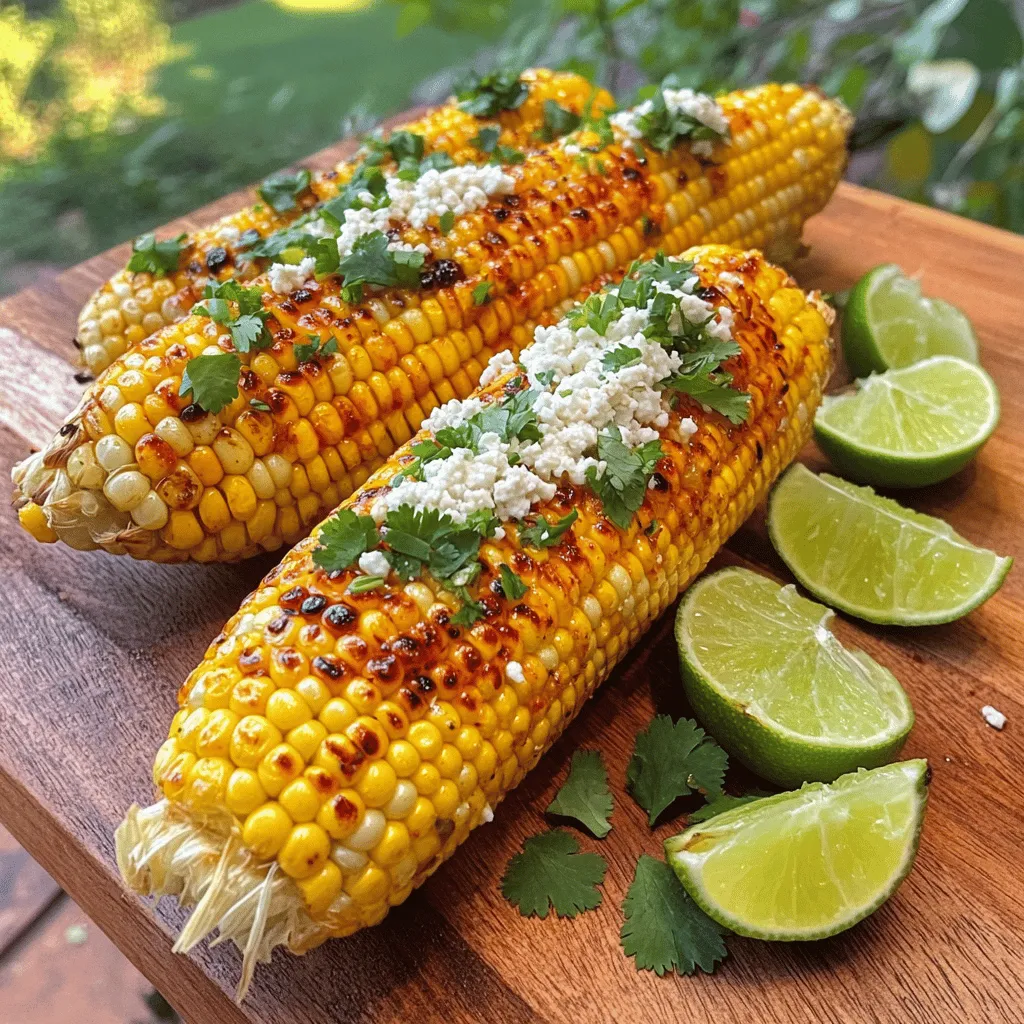 73. Chili Lime Grilled Corn Flavorful Summer Treat