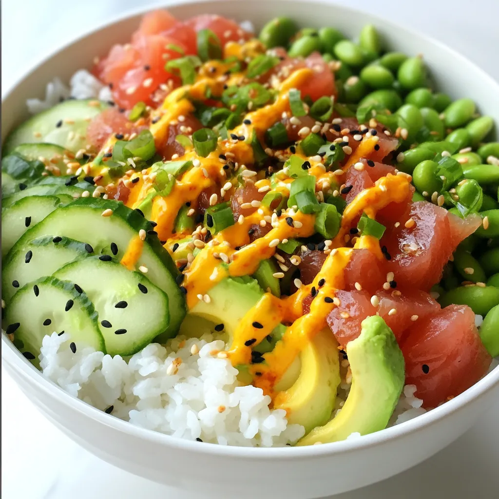 Spicy Tuna Sushi Bowl Flavorful and Easy Recipe