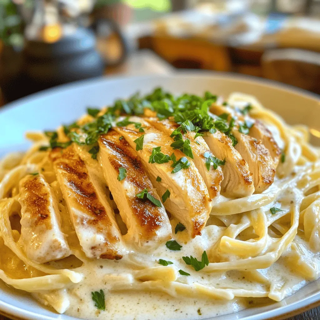 Classic Chicken Alfredo Creamy Comfort Dish