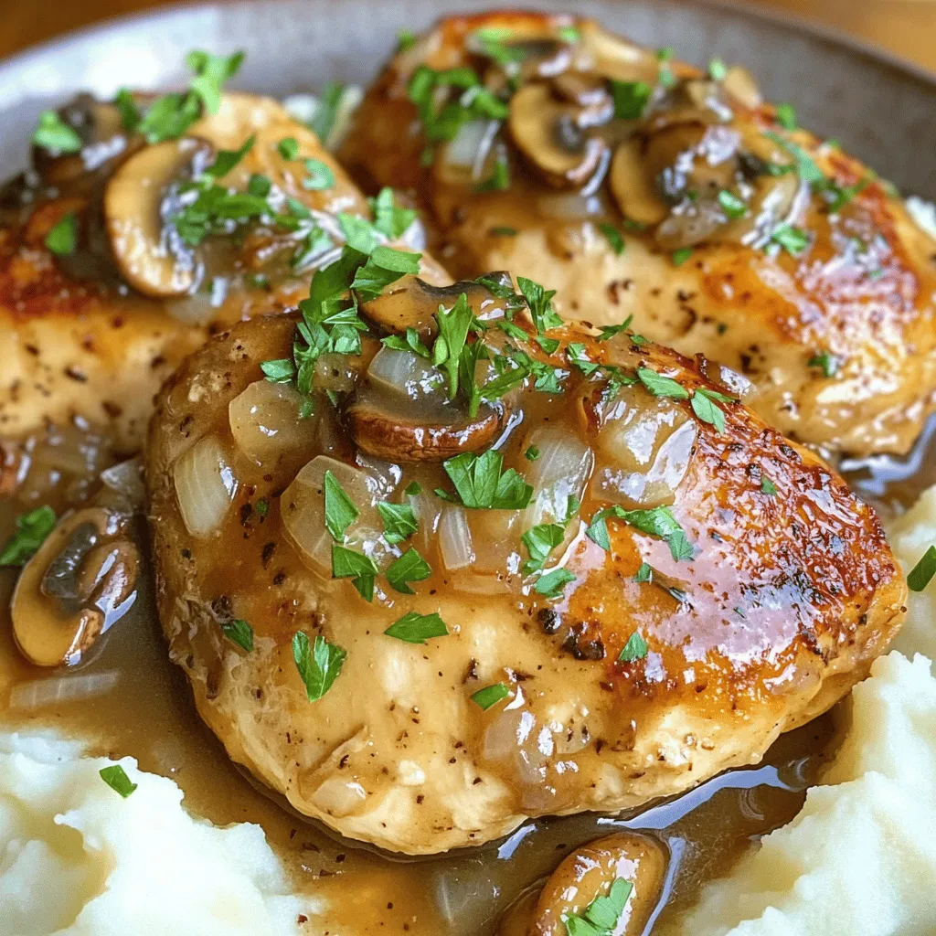 - Chicken: Use 4 boneless, skinless chicken breasts - Mushrooms: Opt for shiitake and cremini for best flavor - Aromatics: Include onion and garlic for depth