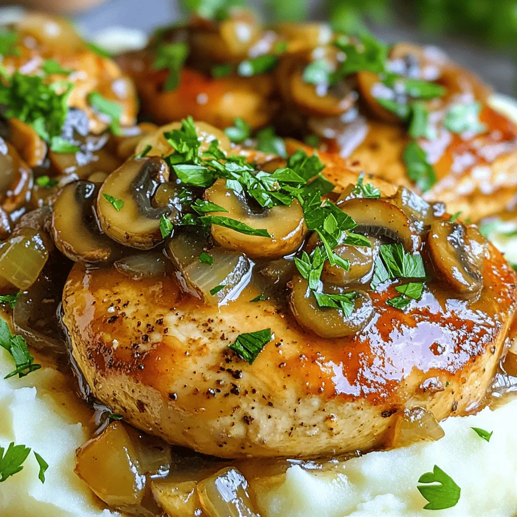 Mushroom Chicken Delight Quick and Easy Dinner Recipe