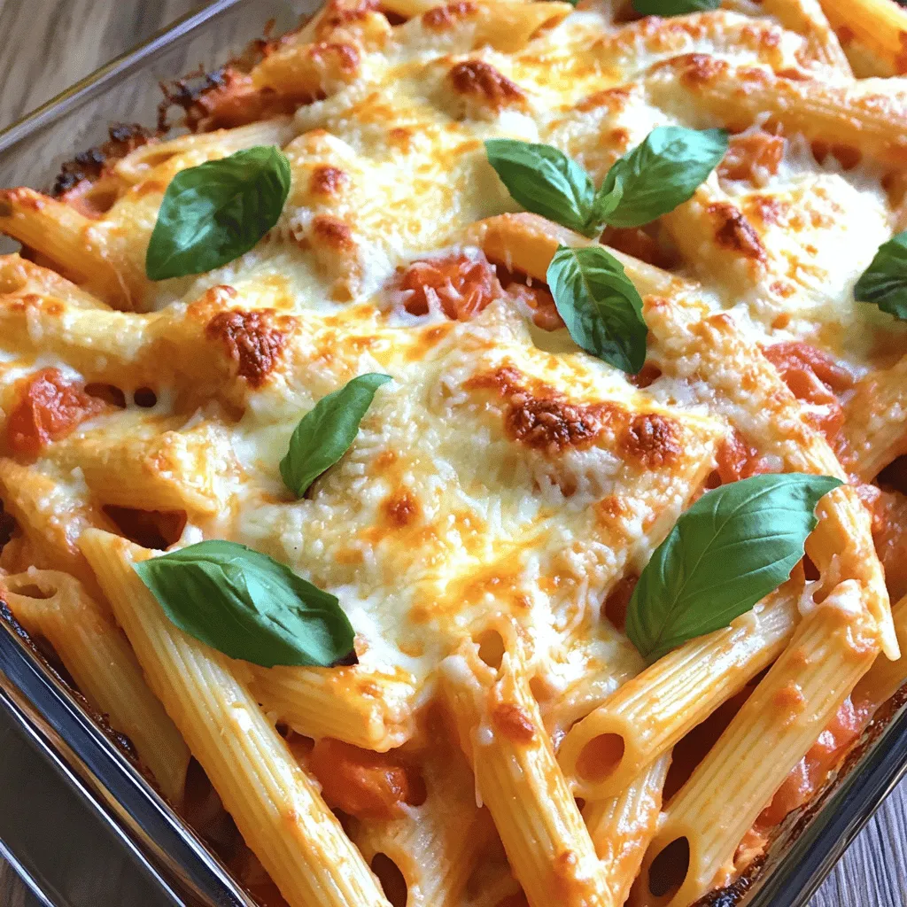 Creamy Tomato Pasta Bake Cozy and Comforting Dish