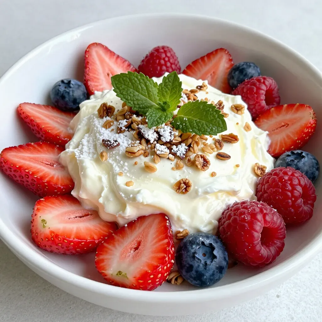 Berry Cheesecake Salad Delightful and Easy Recipe