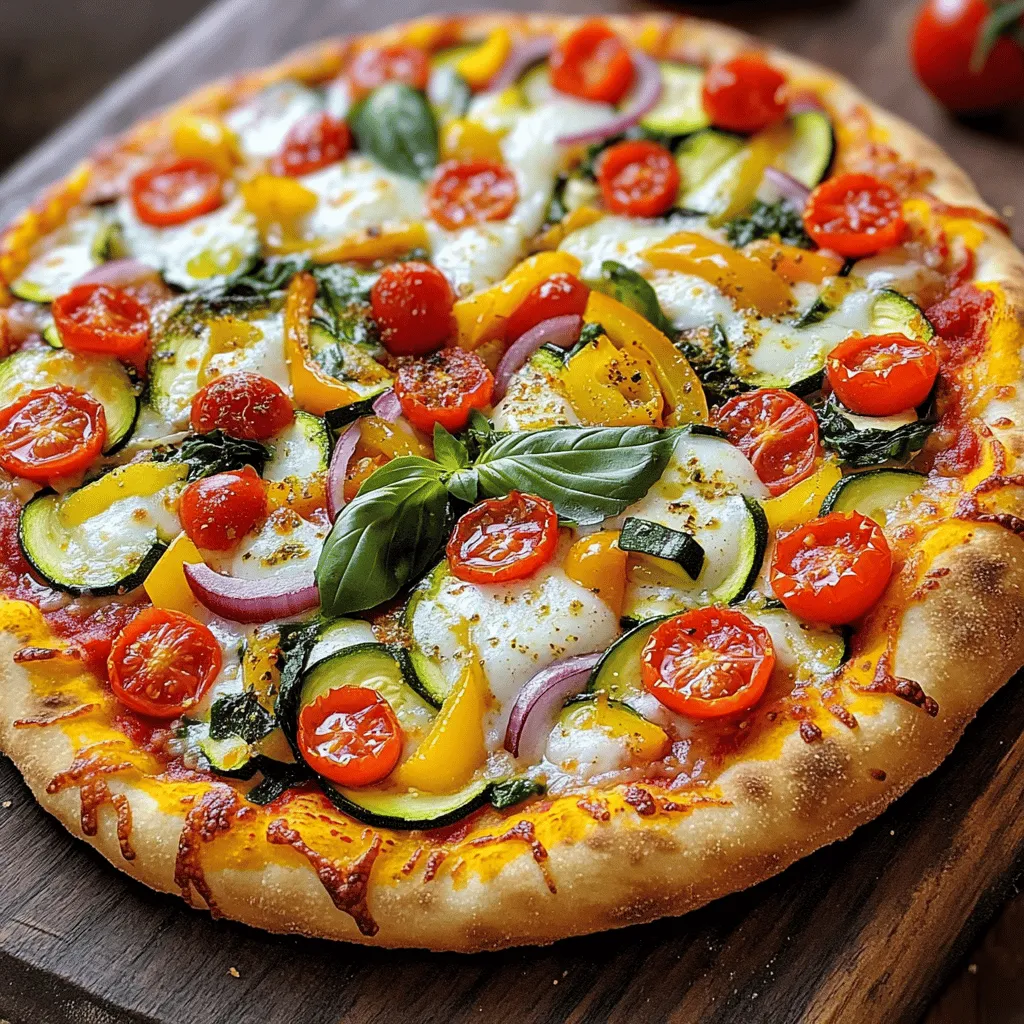 Easy Veggie Pizza Simple and Delicious Meal Idea