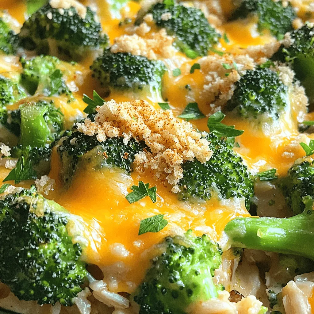Cheesy Broccoli Chicken Casserole Simple Comfort Dish