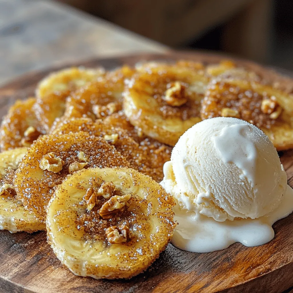 Fried Banana with Brown Sugar Simple Sweet Treat