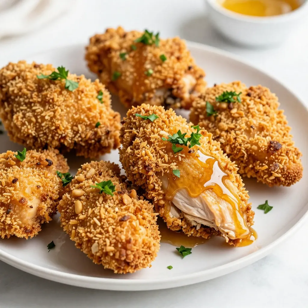 Pretzel Crusted Chicken Crispy and Flavorful Recipe