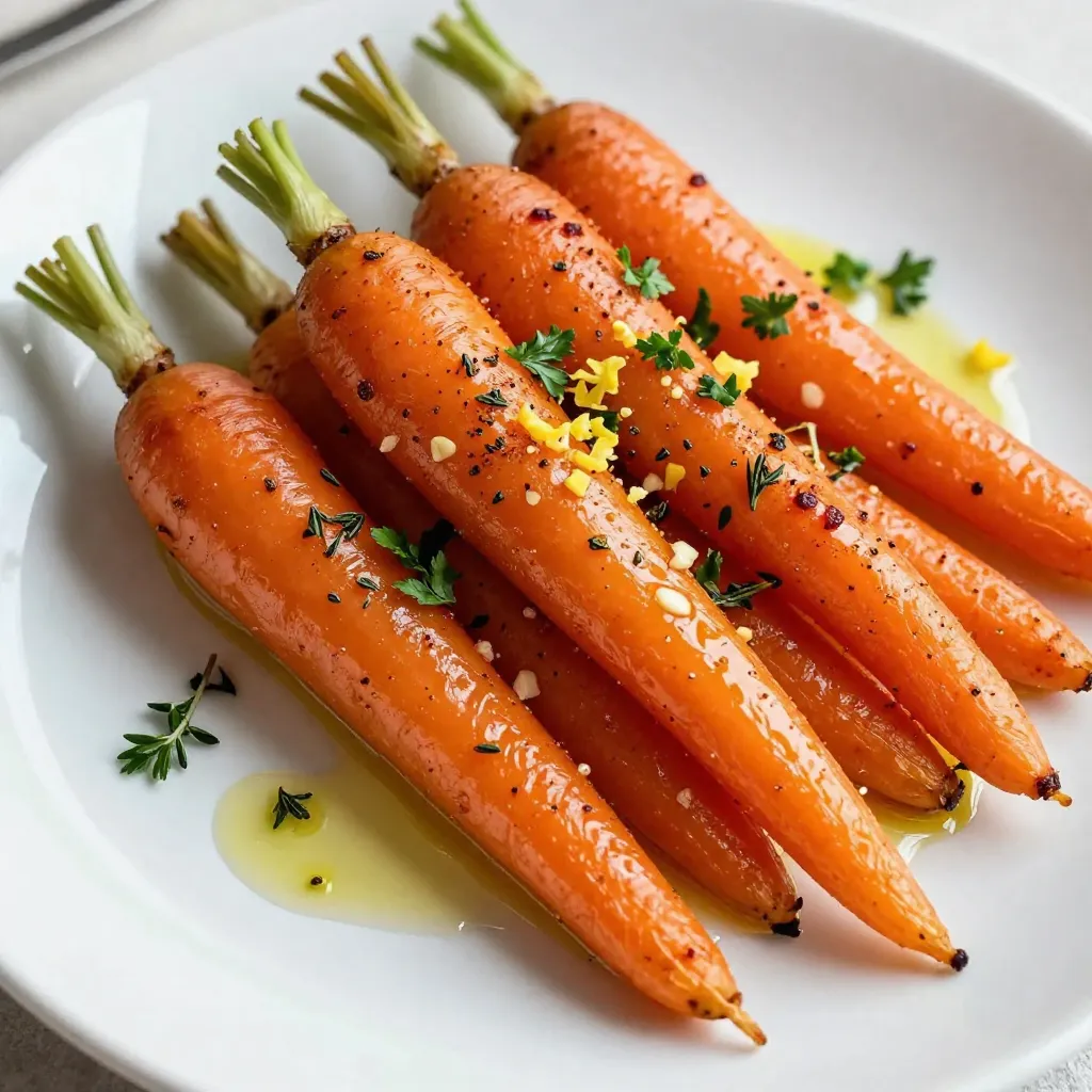 Garlic Herb Roasted Carrots Simple and Tasty Side