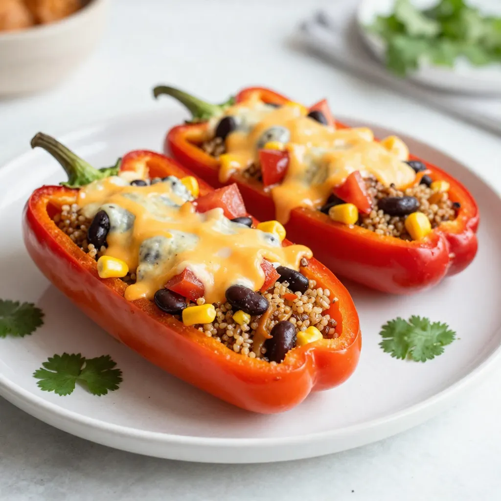 Chili Cheese Stuffed Peppers Savory and Simple Meal