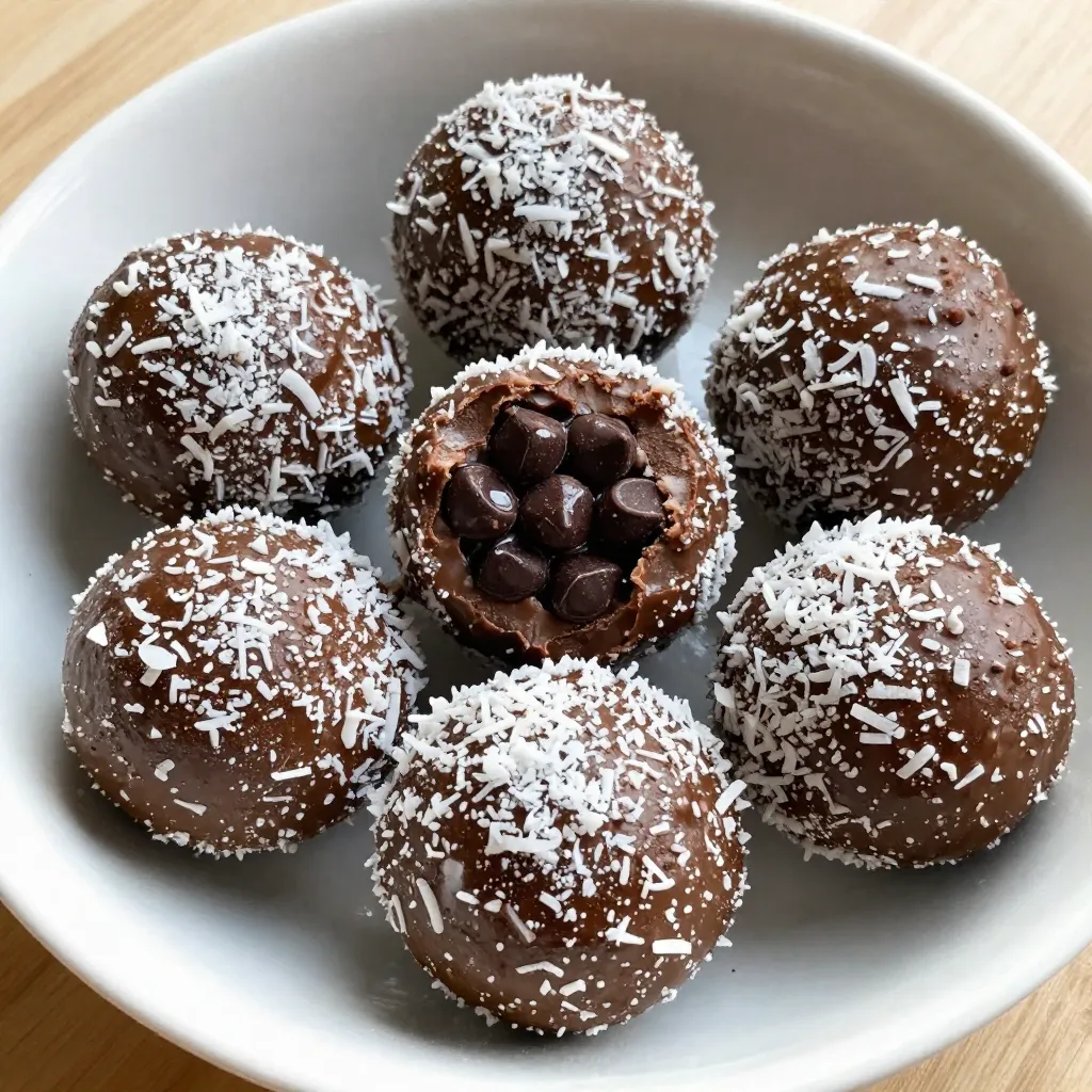Chocolate Coconut Energy Balls Easy and Nutritious Snack