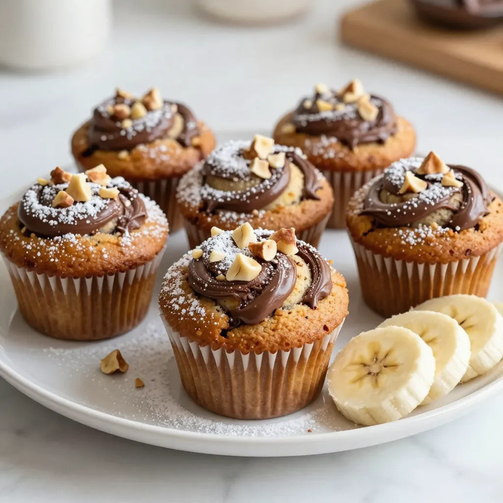 Nutella Banana Swirl Muffins Irresistible and Easy Recipe