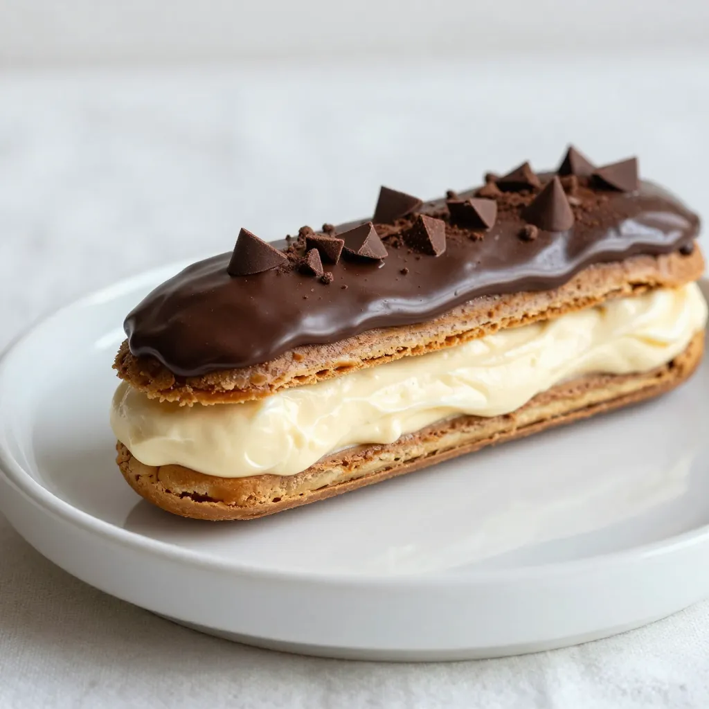 No-Bake Chocolate Eclair Cake Easy and Delicious Dessert