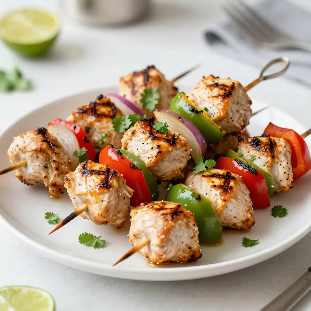 Honey Lime Chicken Skewers Easy Flavorful Dish