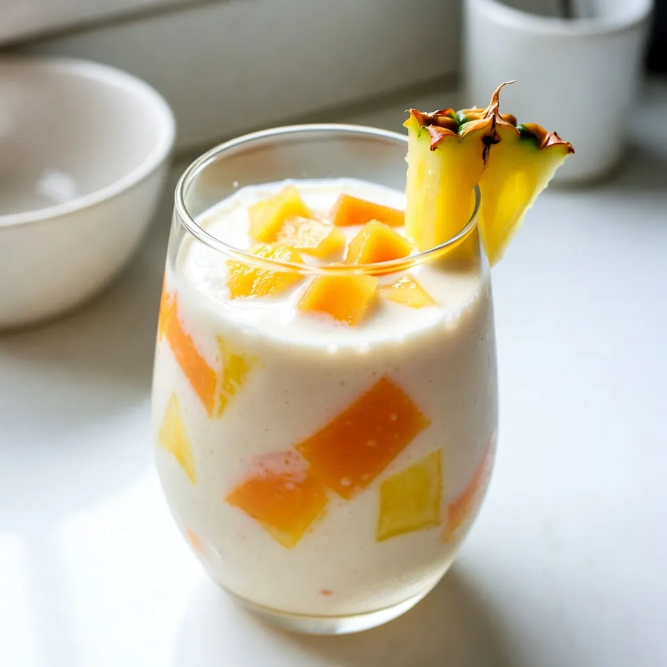 Tropical Pineapple Mango Smoothie Refreshing and Easy