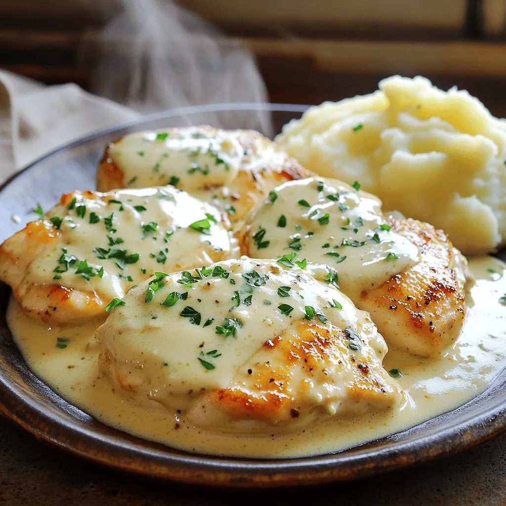 Creamy Garlic Chicken Savory and Simple Delight