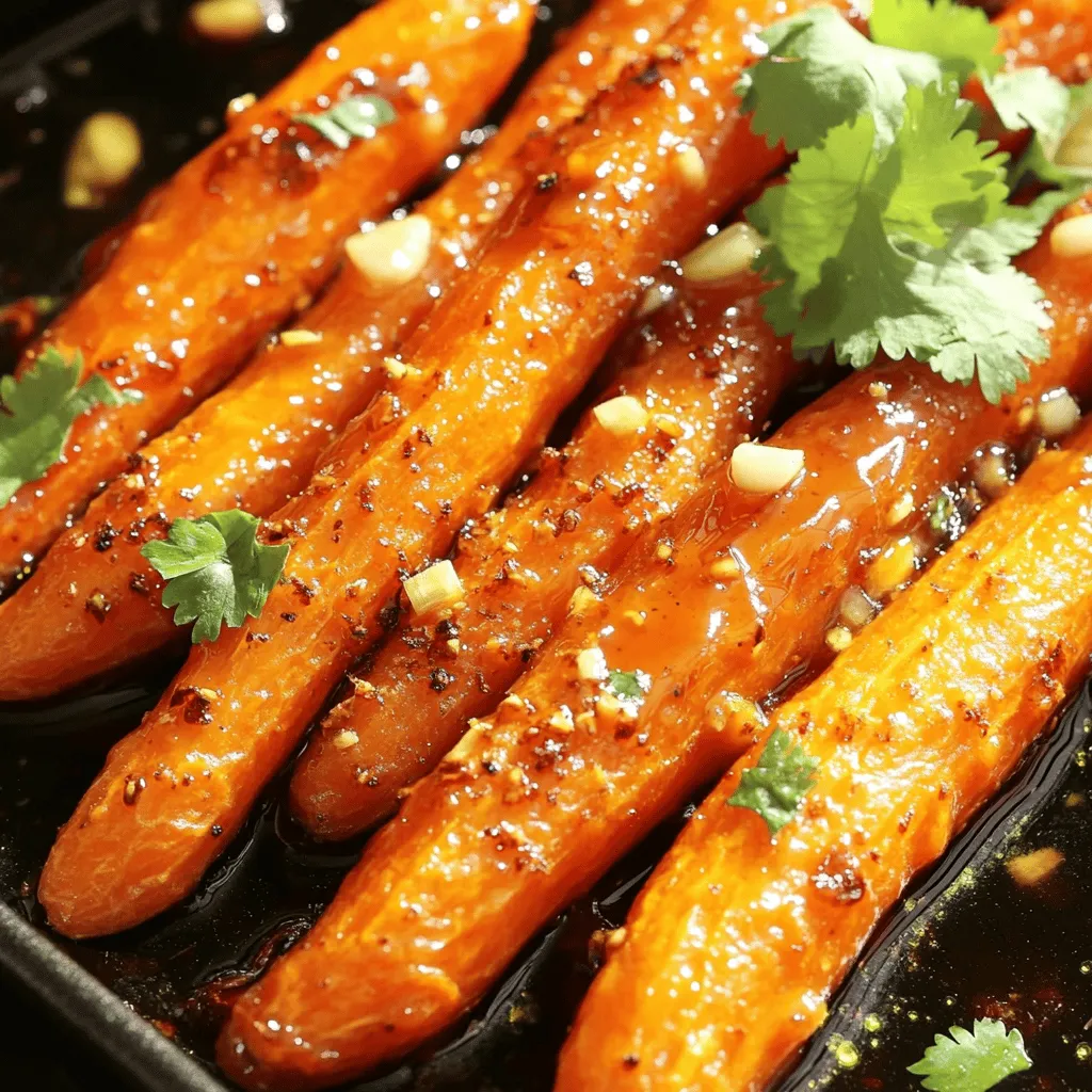 Honey Sriracha Roasted Carrots Flavorful Side Dish