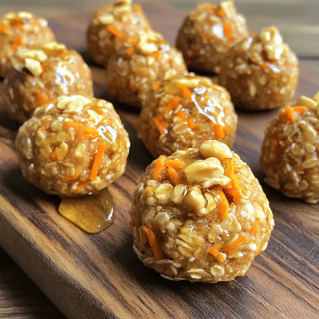 Carrot Cake Energy Bites Simple and Nutritious Snack