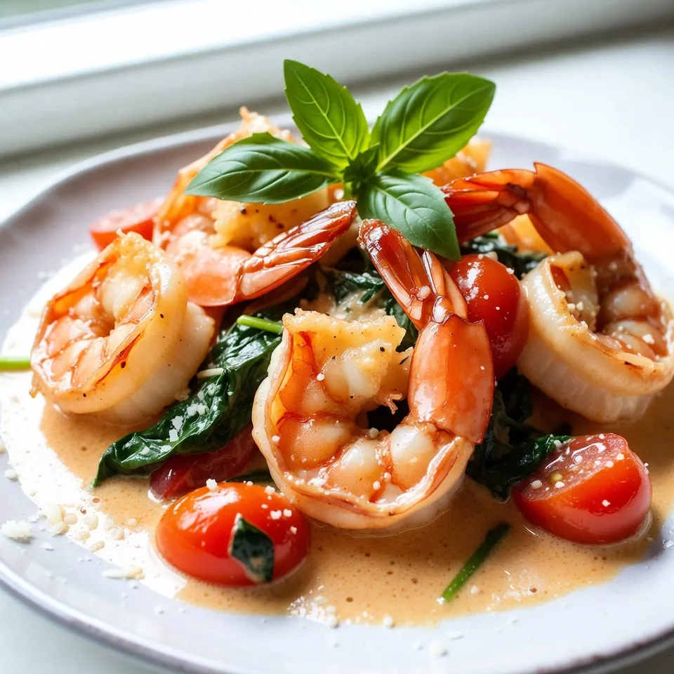 Creamy Tuscan Shrimp Flavorful and Easy Dinner Dish