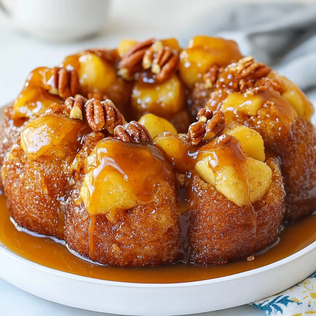 Caramel Apple Monkey Bread Simple and Tasty Recipe
