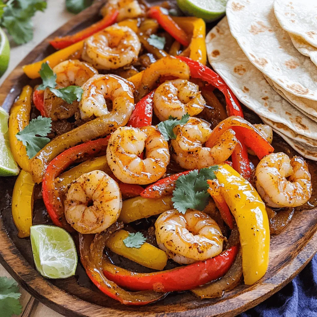 Sheet Pan Honey Garlic Shrimp Fajitas Delight