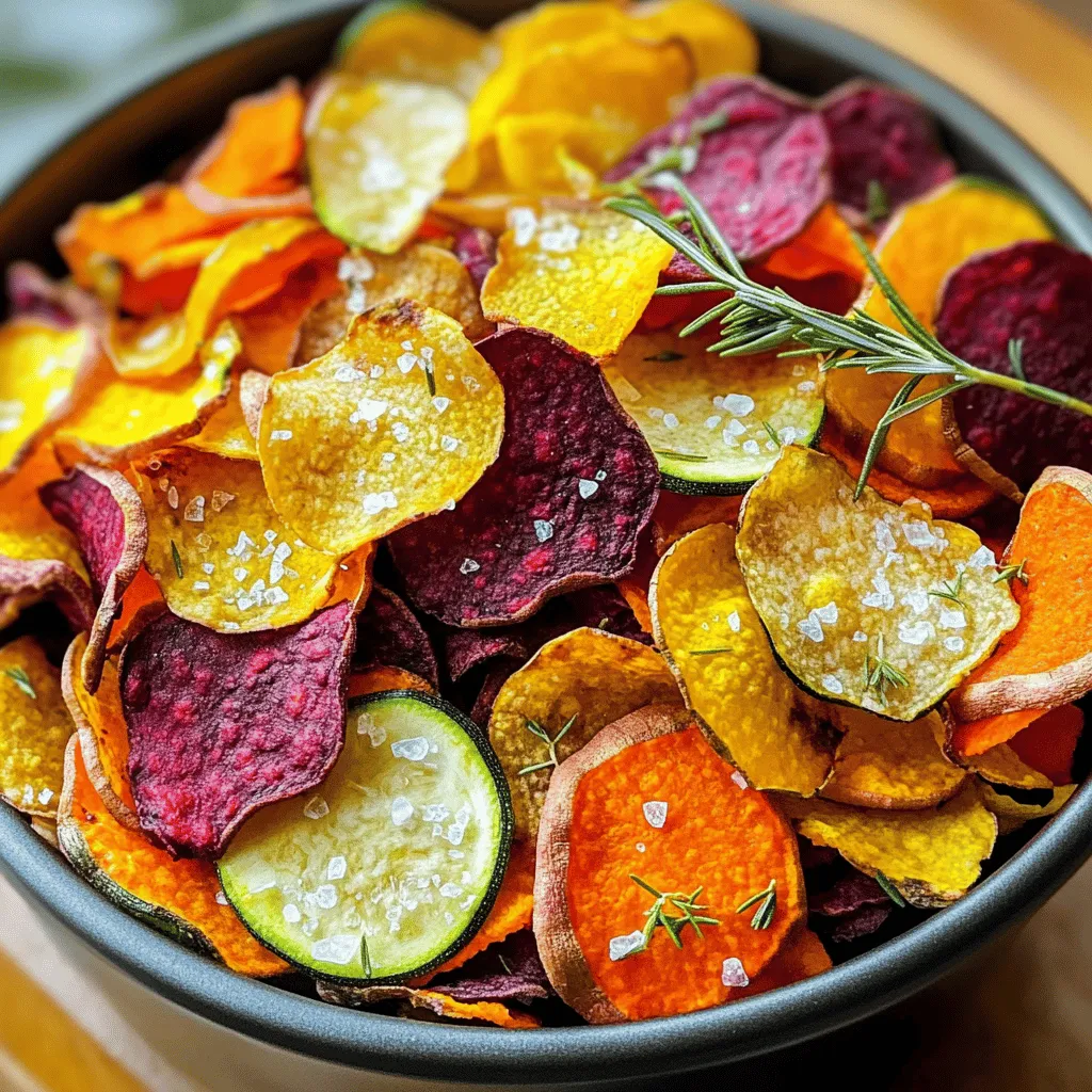Air Fryer Veggie Chips Perfectly Crispy Snack