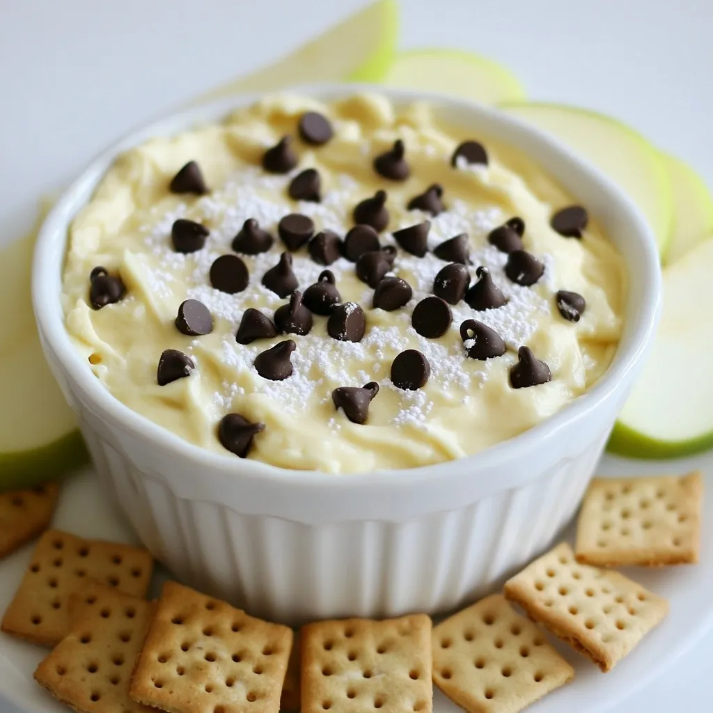 Chocolate Chip Cookie Dough Dip Delightful Treat