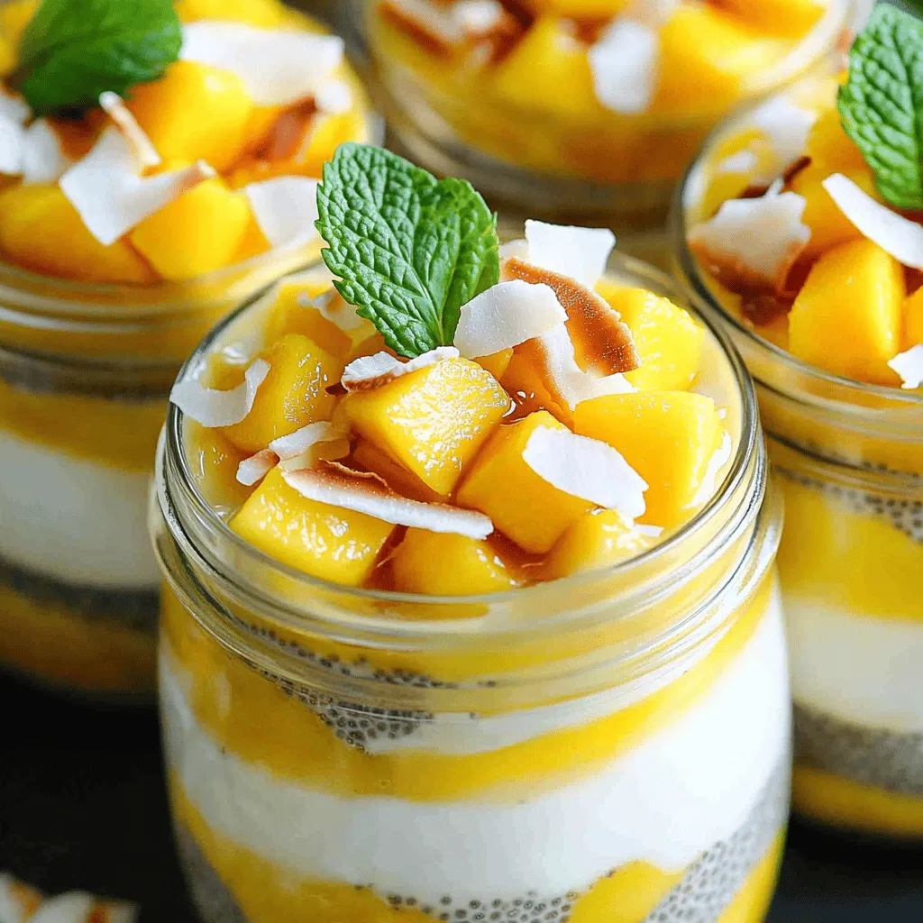 Mango Coconut Chia Pudding Fresh and Simple Delight