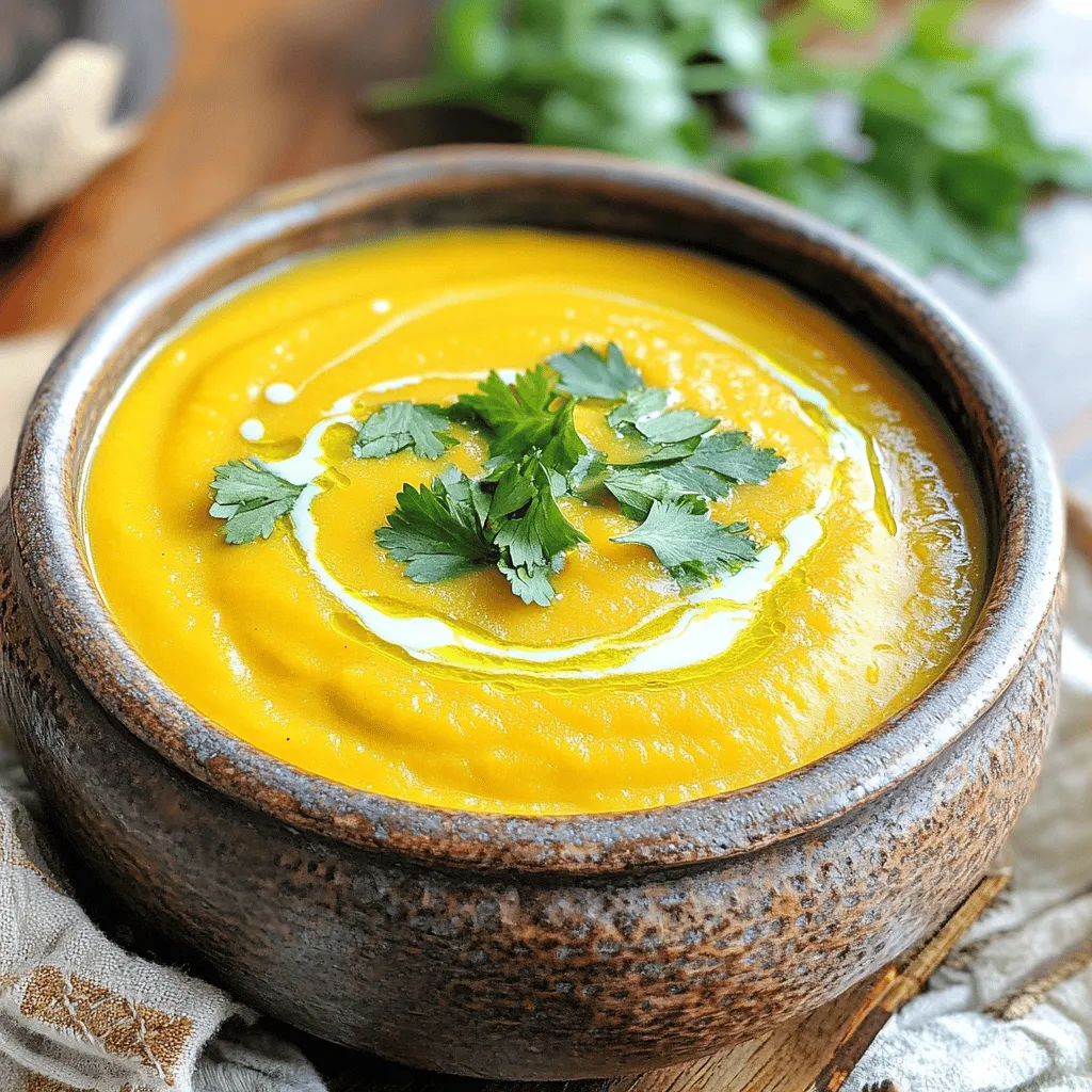 Vegan Creamy Butternut Squash Soup Rich and Smooth