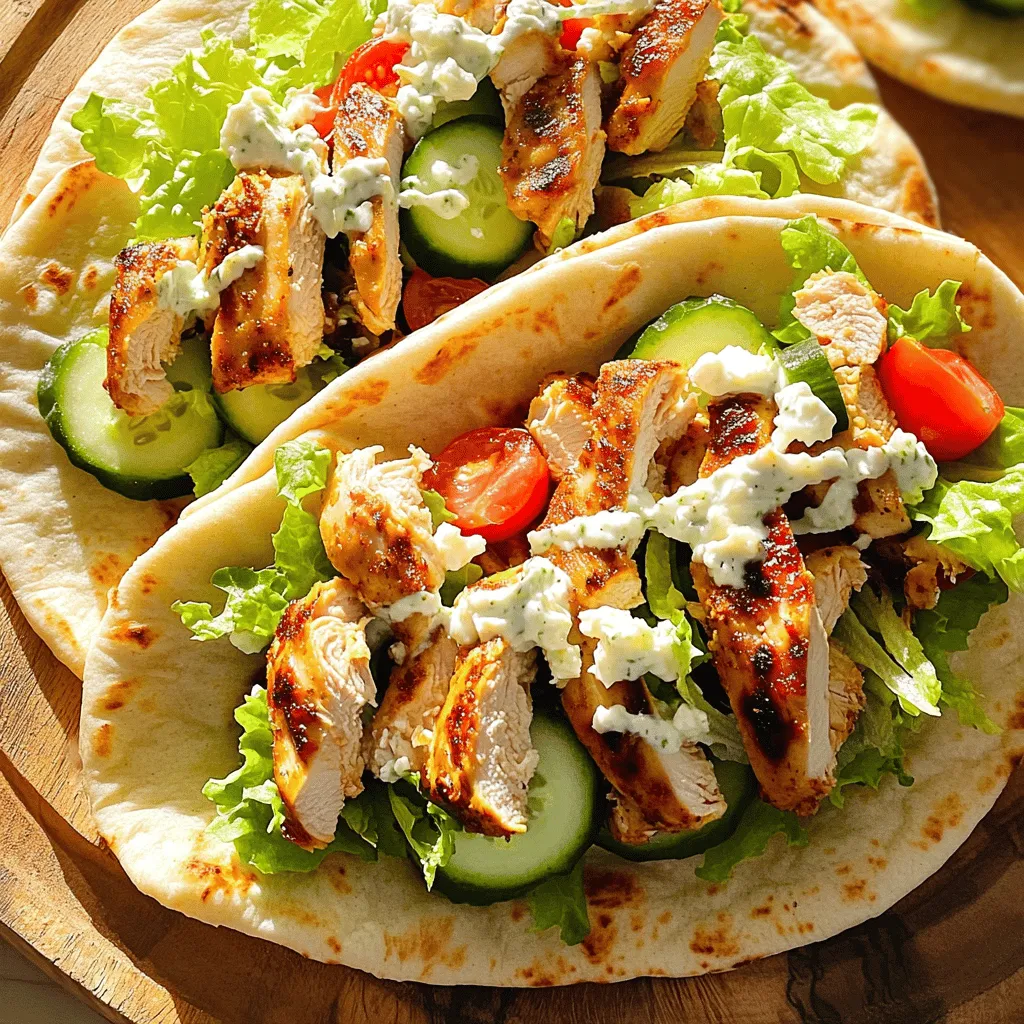Easy Chicken Gyros Flavorful and Simple Recipe